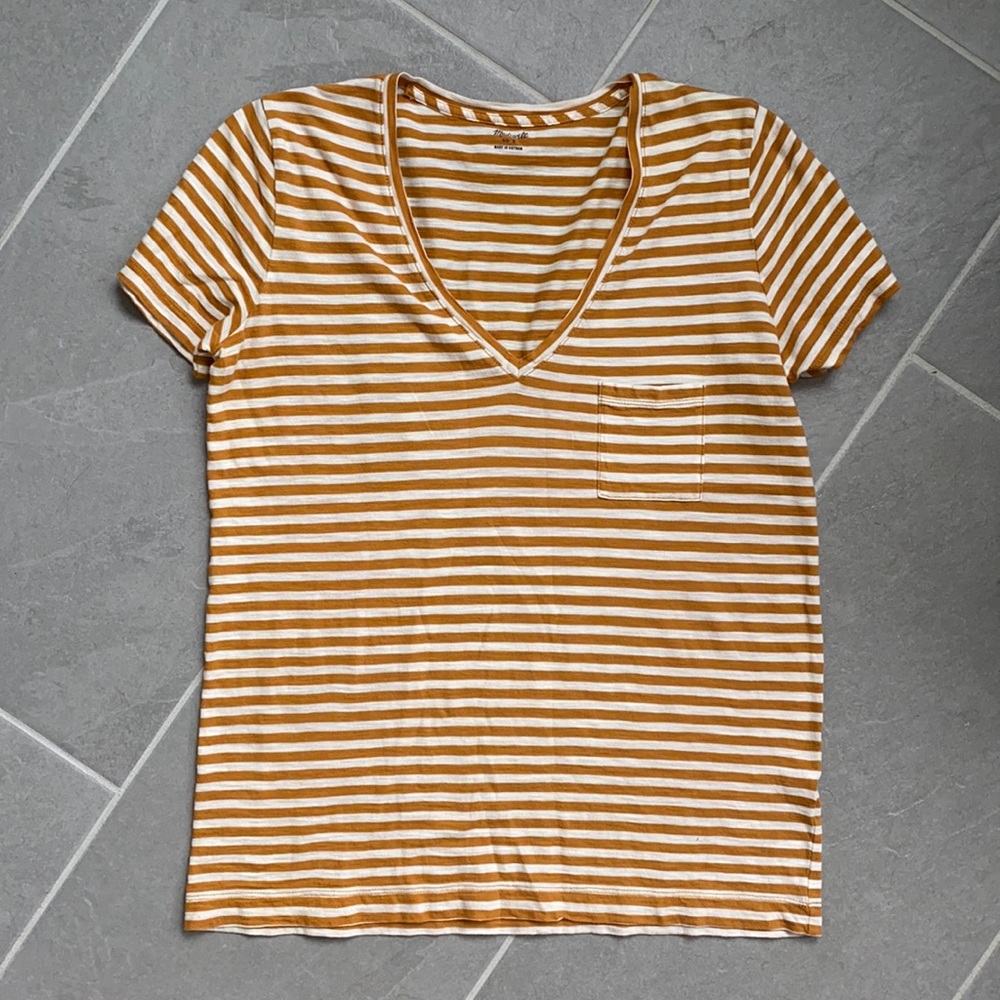 Madewell striped Tee